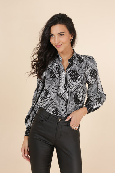 Onado Blouse, button through